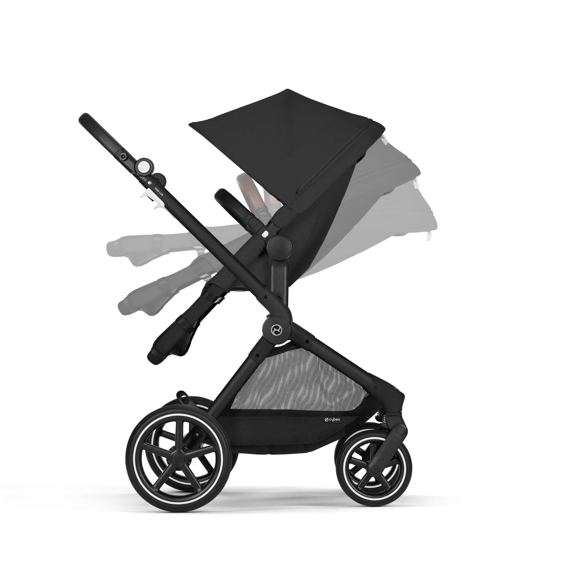 Cybex Eos Lux Luxury 9 Piece Bundle - Moon Black