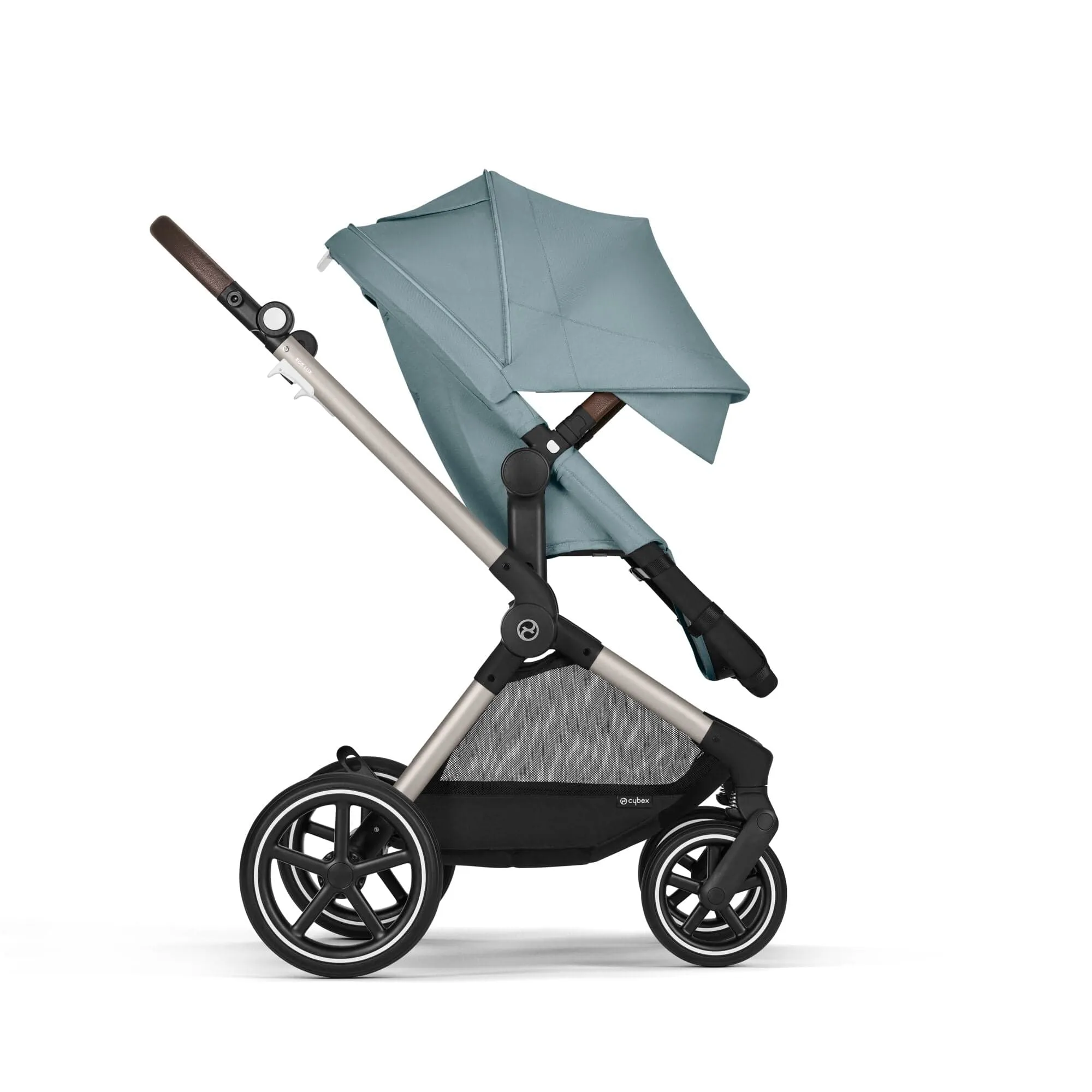 Cybex Eos Lux Luxury 9 Piece Bundle - Stormy Blue