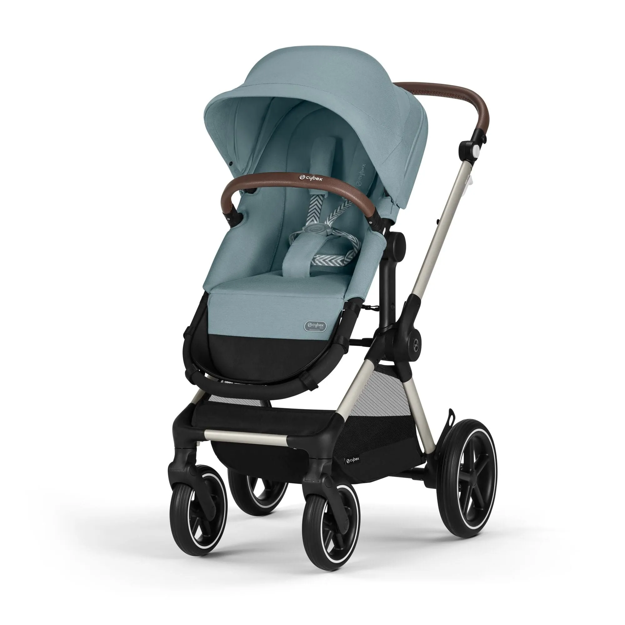 Cybex Eos Lux Luxury 9 Piece Bundle - Stormy Blue