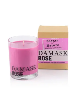 Damask Rose Soy Candle 240g