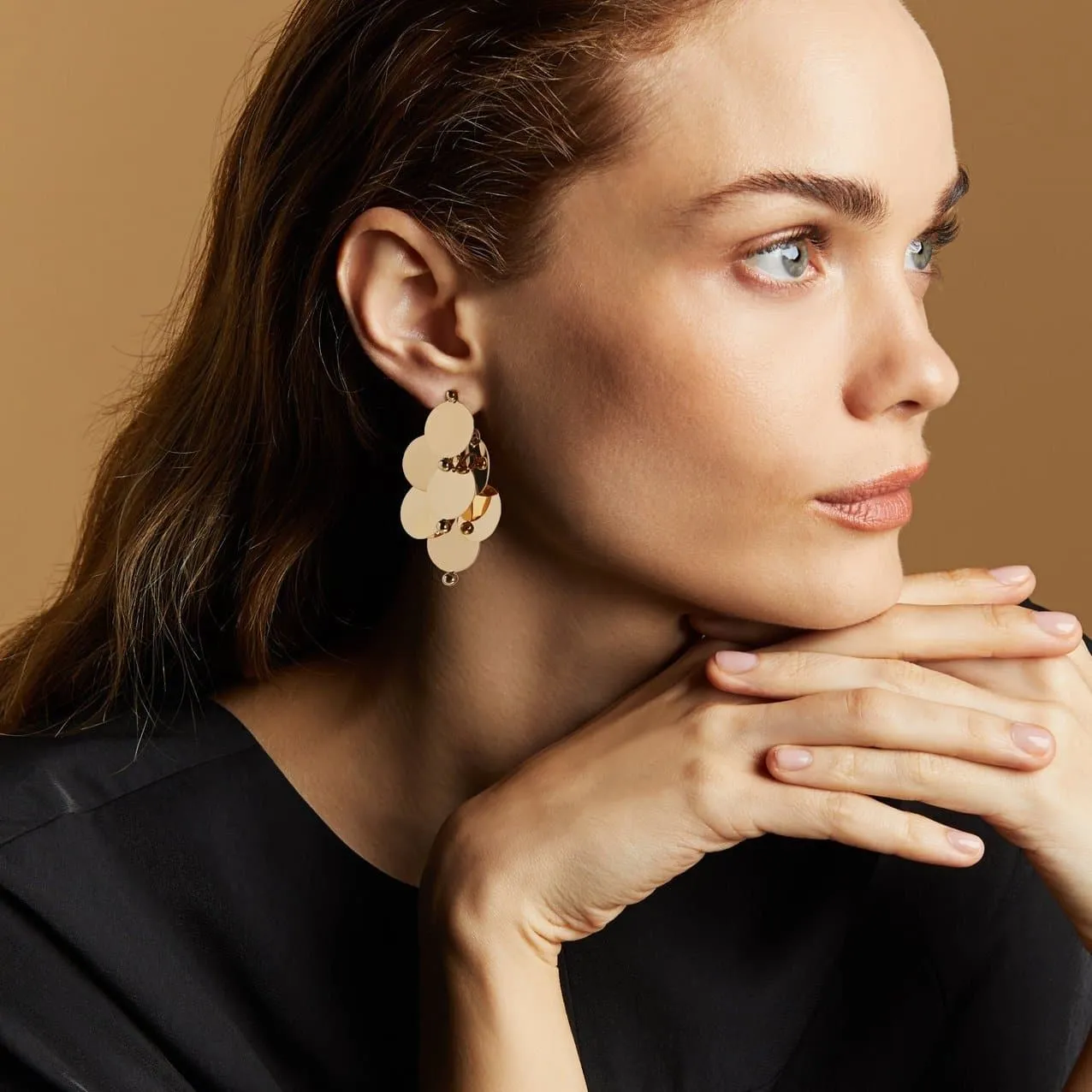 Dancing Disc Earrings