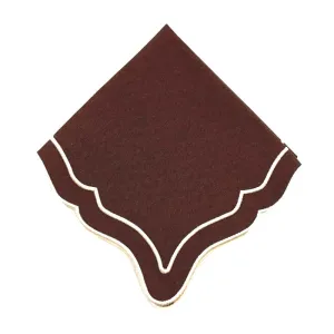 Darby Napkin - Dark Cocoa (Set of 4)