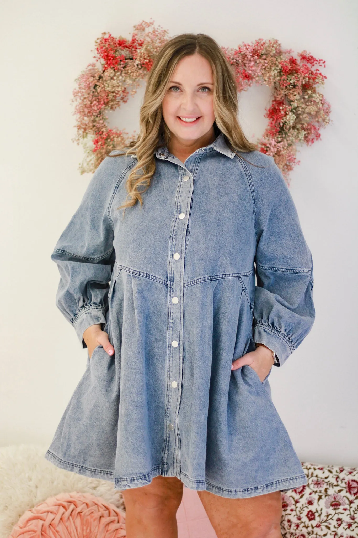 Dare to Dream Denim Dress