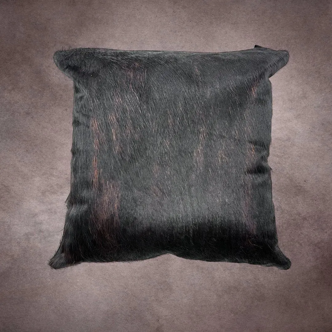 Dark Brindle Cowhide Pillow Cover---PL145