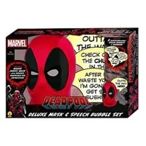 Deadpool Deluxe Mask With Speech Bubble