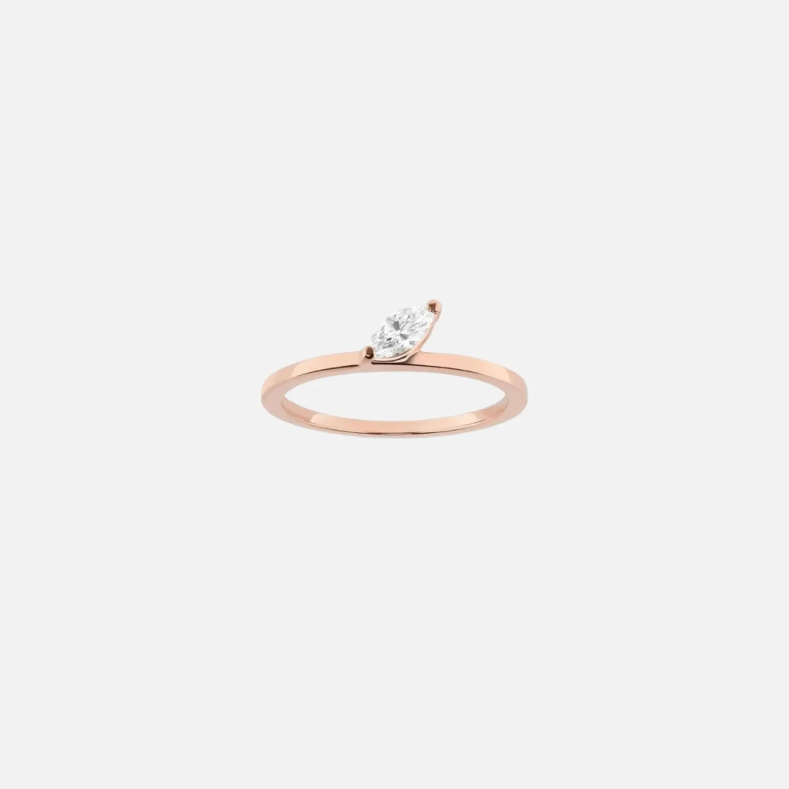 Defne Ring | White Diamond