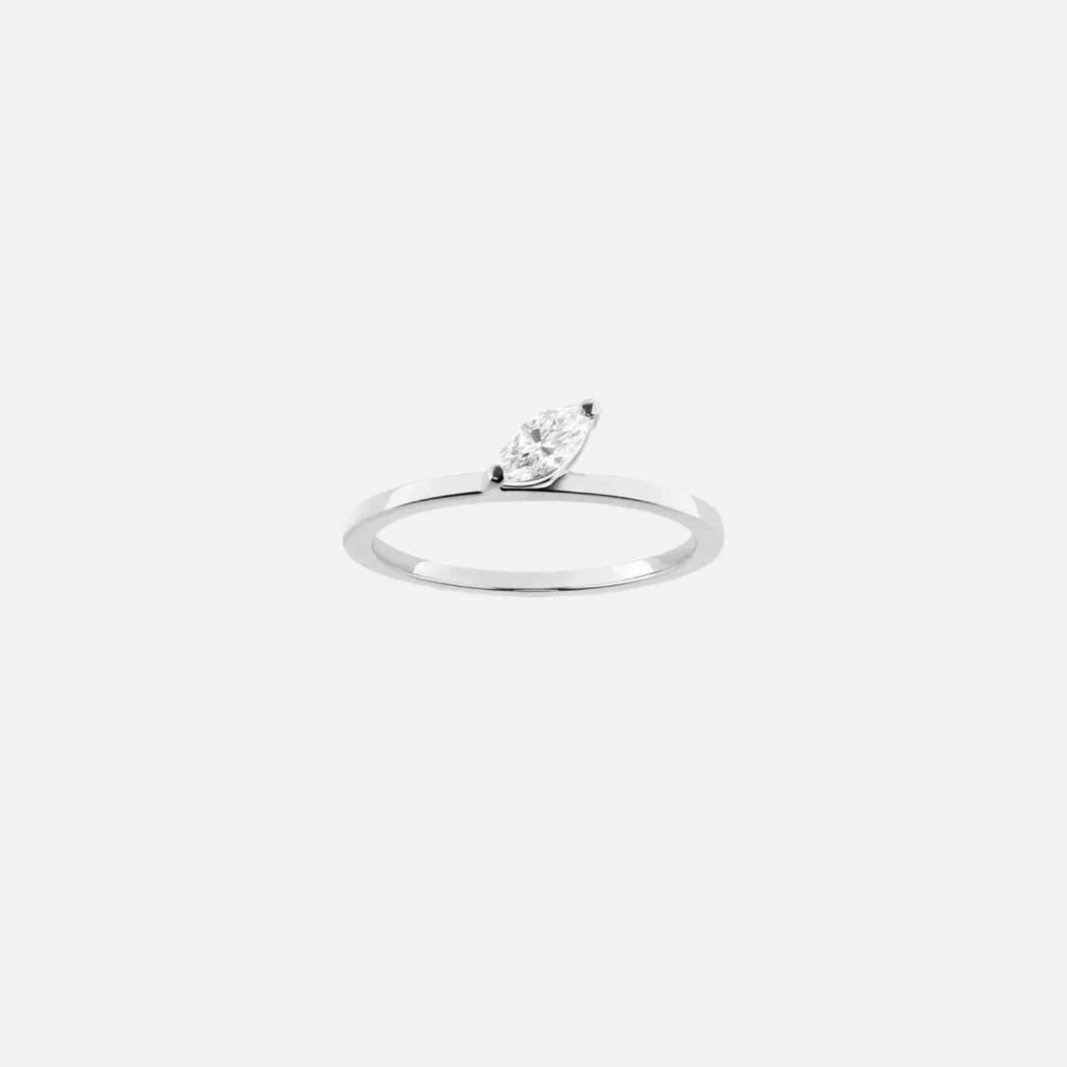 Defne Ring | White Diamond