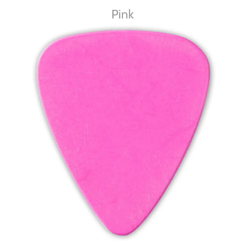 Delrinex ISO Shape Metallic Ink Picks - Single Sided