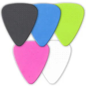 Delrinex ISO Shape TRU GRIP Picks - Single Sided