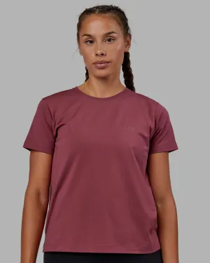 Deluxe PimaFLX Tee - Dry Rose