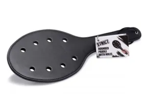 Deluxe Rounded BDSM Spanking Paddle - 15.5" Length, 5.75" Width