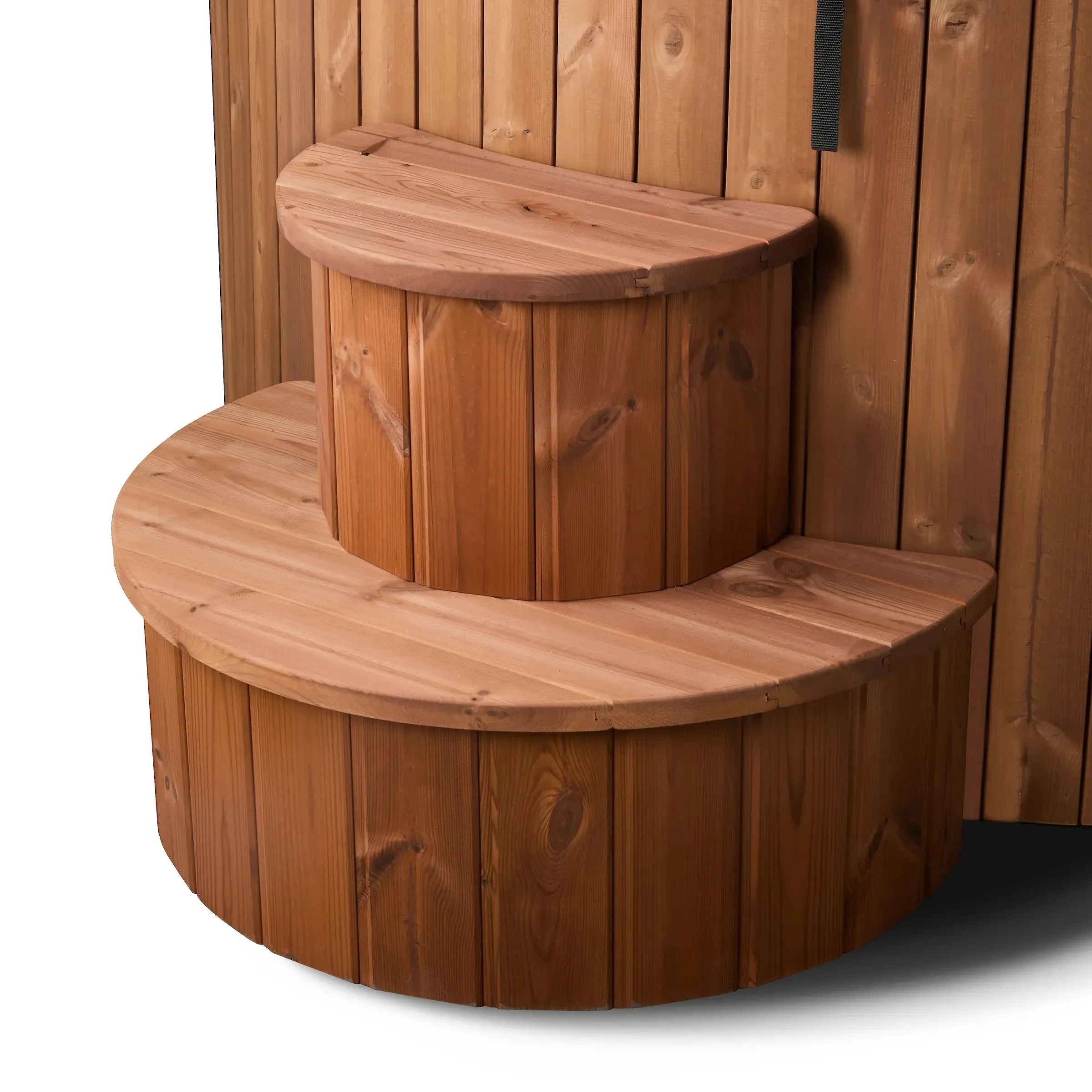 Deluxe Wood Fired Hot Tub With Liner