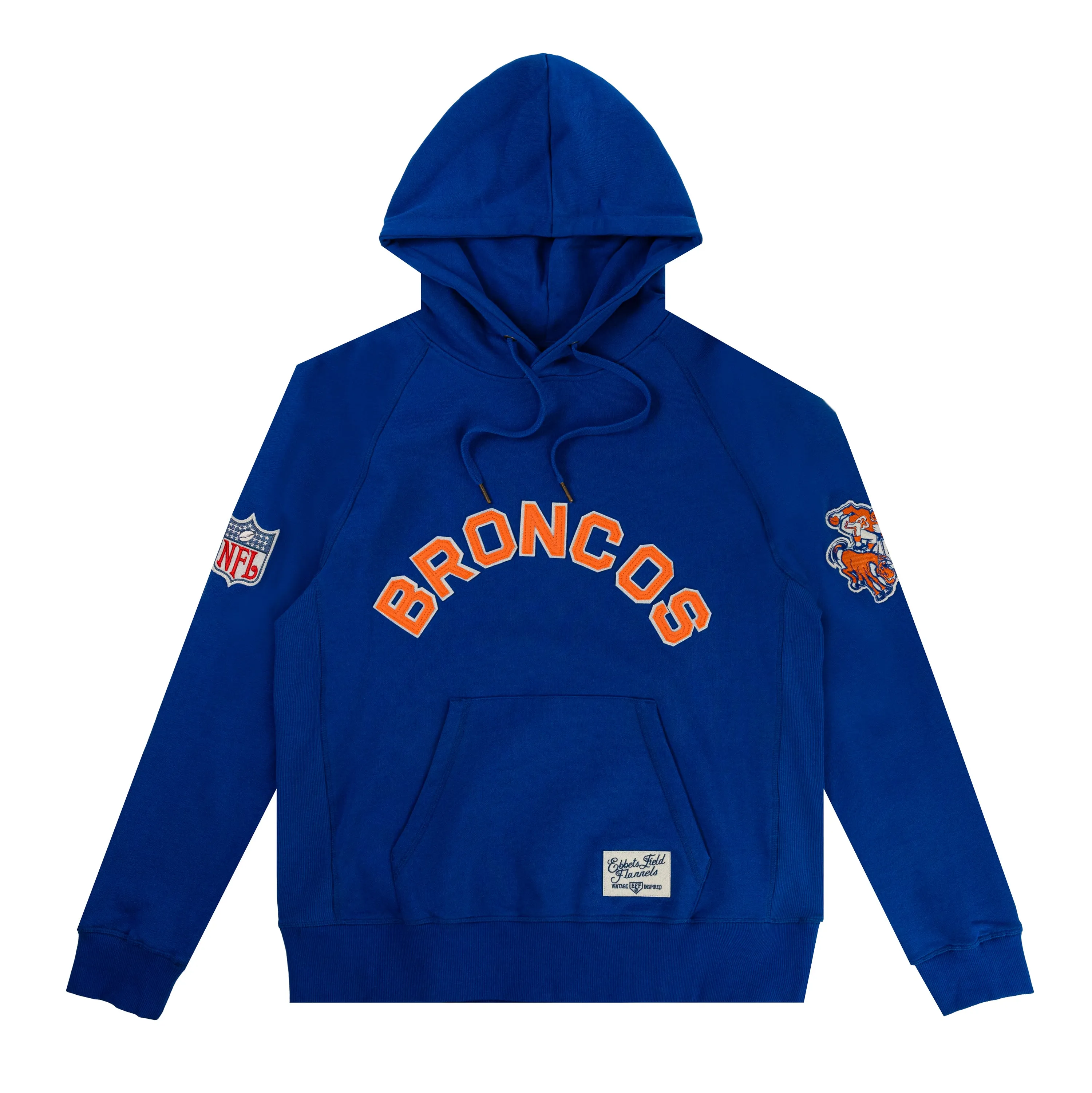 Denver Broncos French Terry Hooded Sweatshirt
