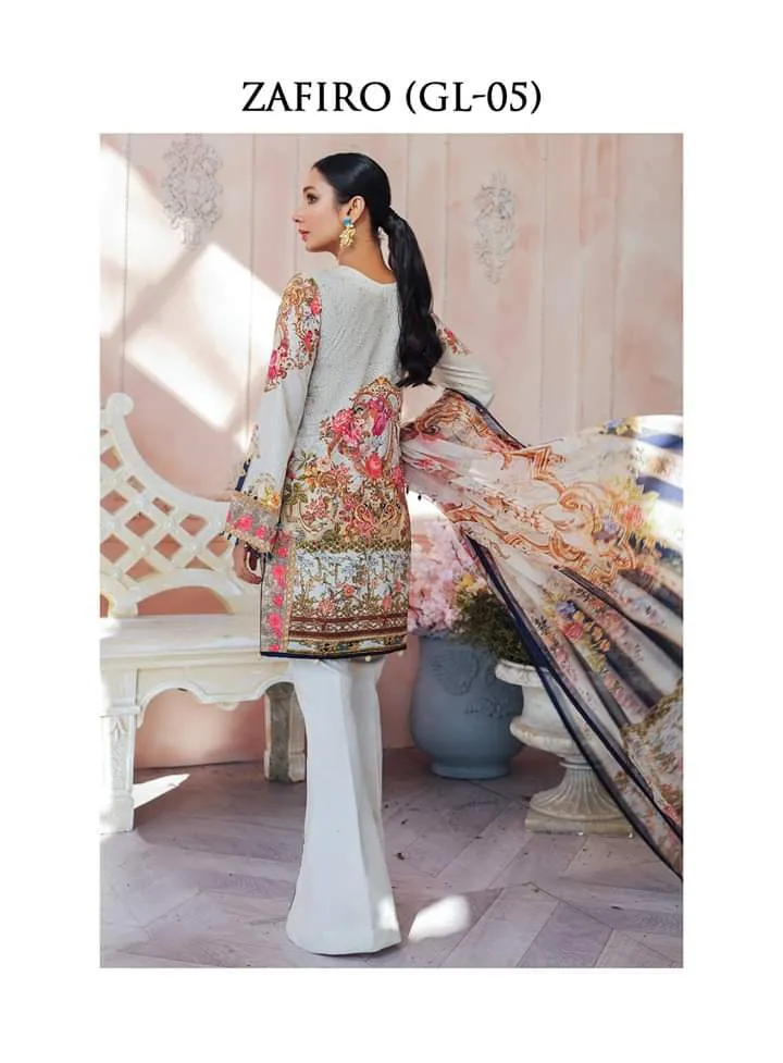 Designer Lawn Dress 2020 with Digital Print #M0014
