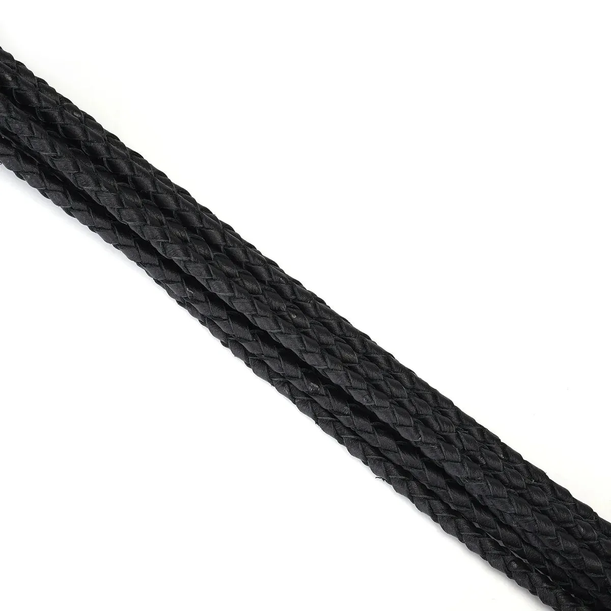 Devil's Kiss Black Leather Cat O'Nine Tails Flogger