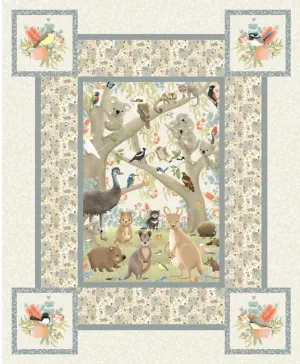 Devonstone Collection Aussie Animal Gathering Panel