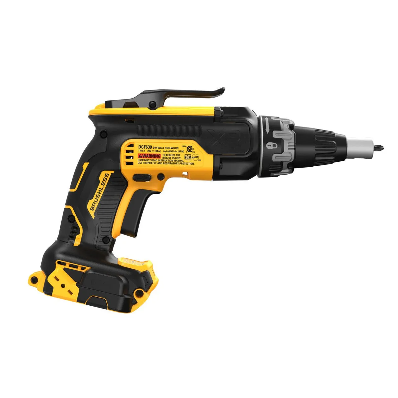 DeWalt DCF630B 20V MAX XR Brushless Drywall Screw Gun (Tool-Only)