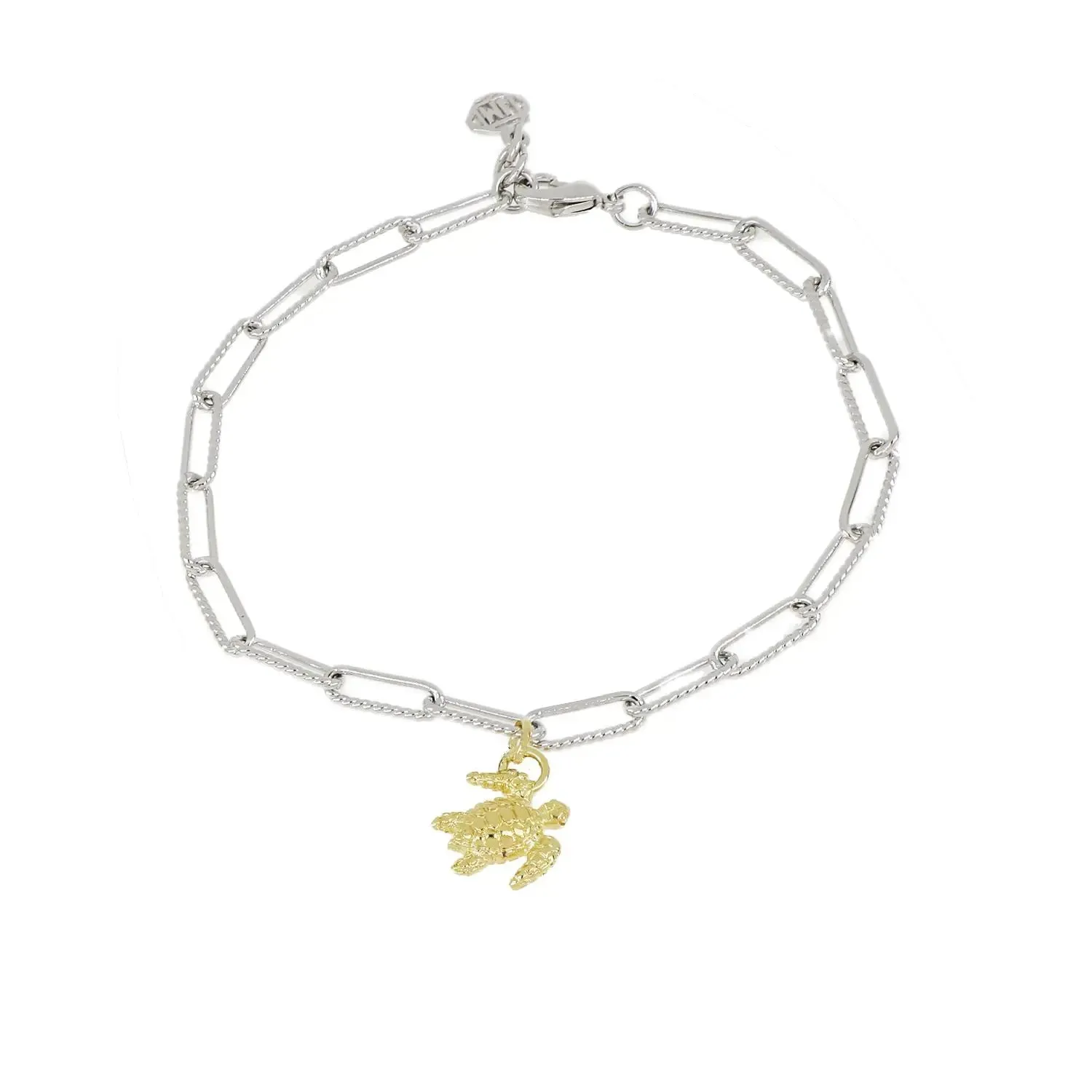 Diamante - Turtle Charm Bracelet
