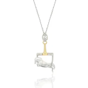 Diamond Dee Pendant Necklace
