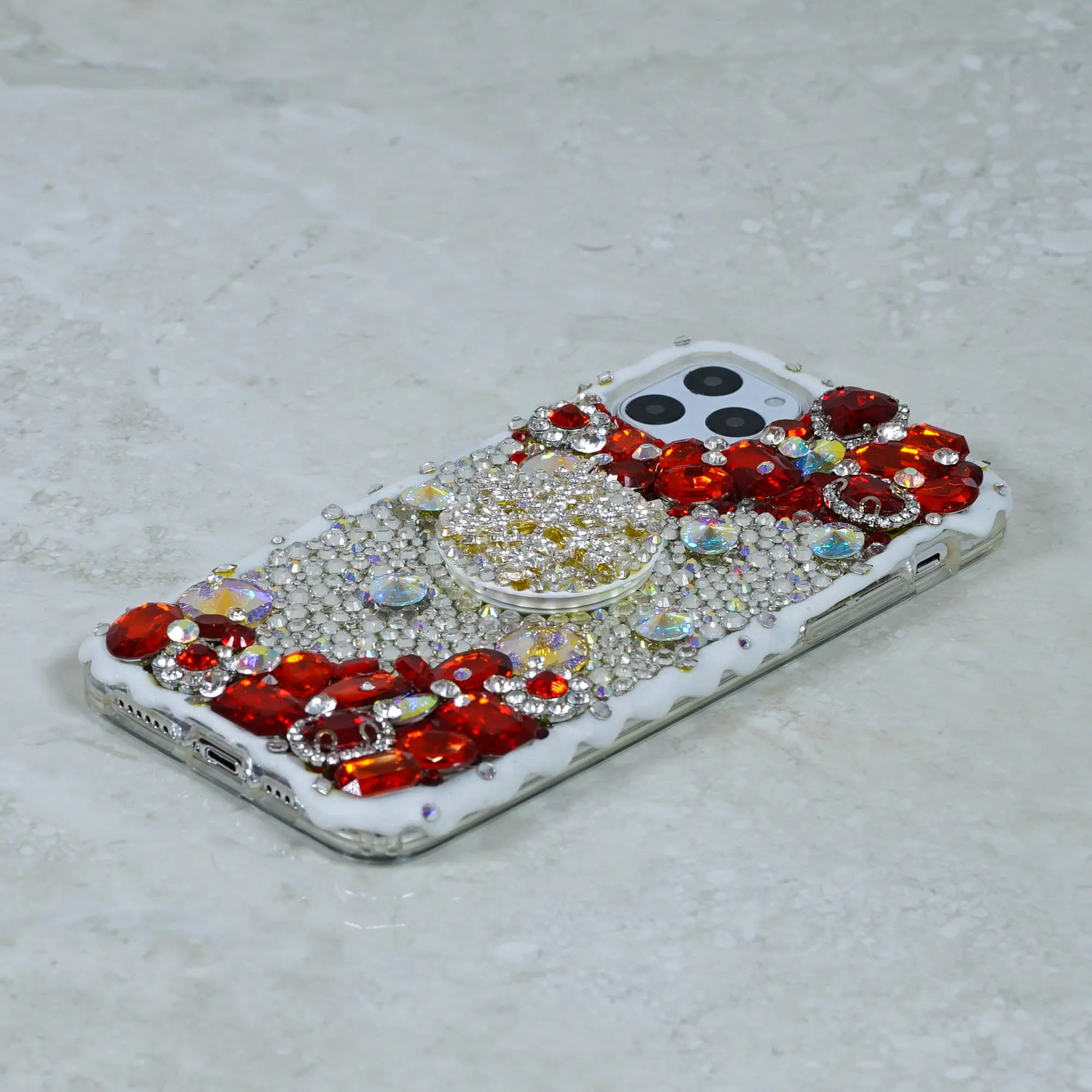 Diamond Snowflake   PopSockets PopGrip (Style PS103)