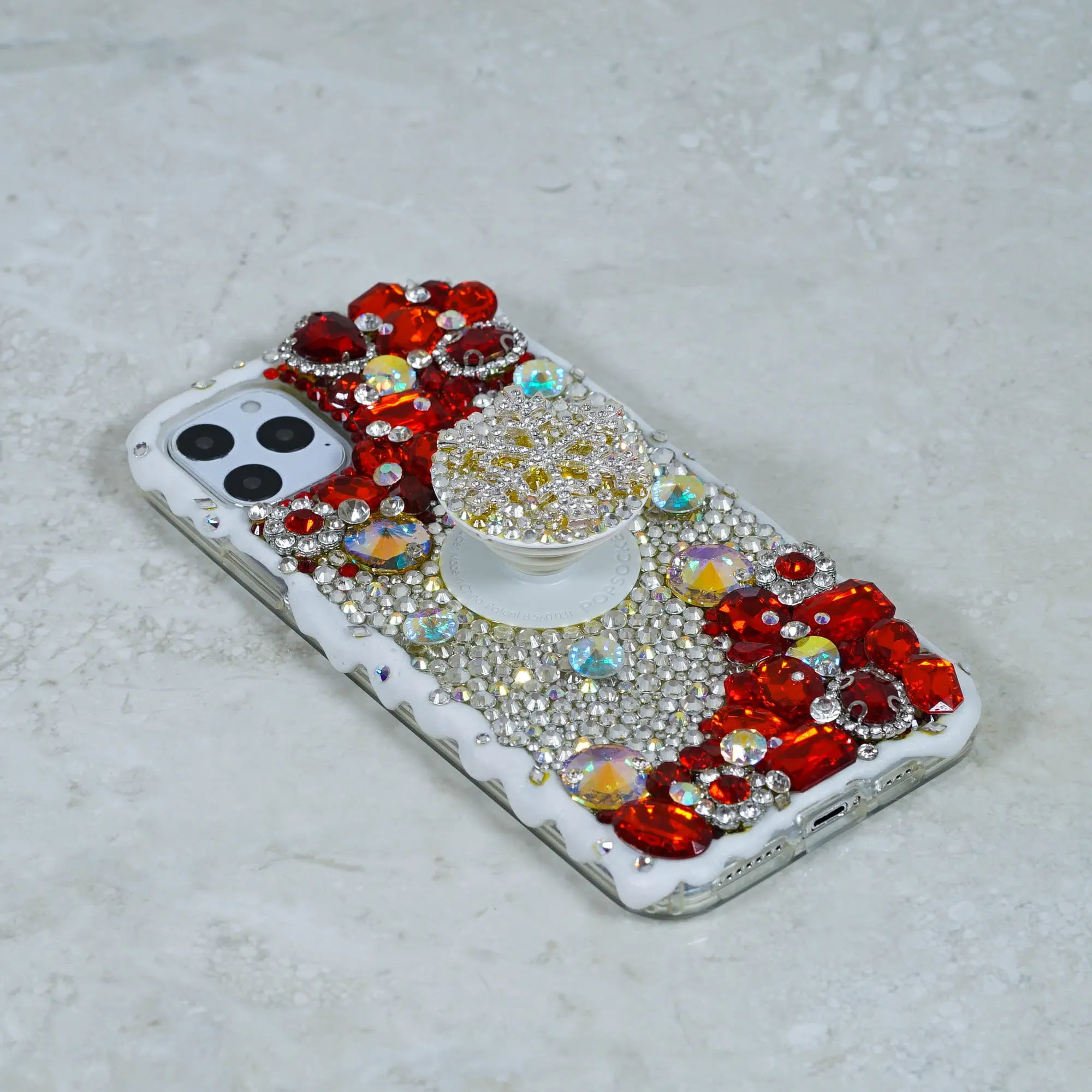 Diamond Snowflake   PopSockets PopGrip (Style PS103)