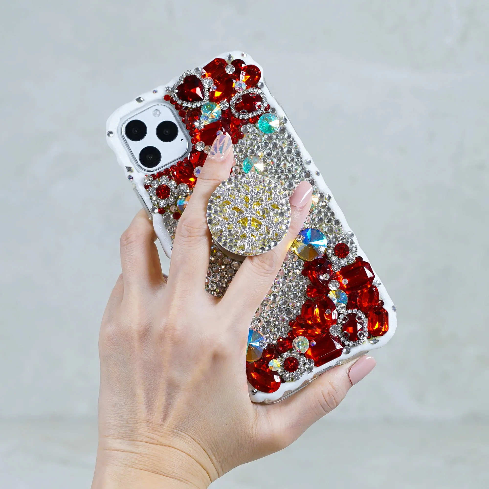 Diamond Snowflake   PopSockets PopGrip (Style PS103)