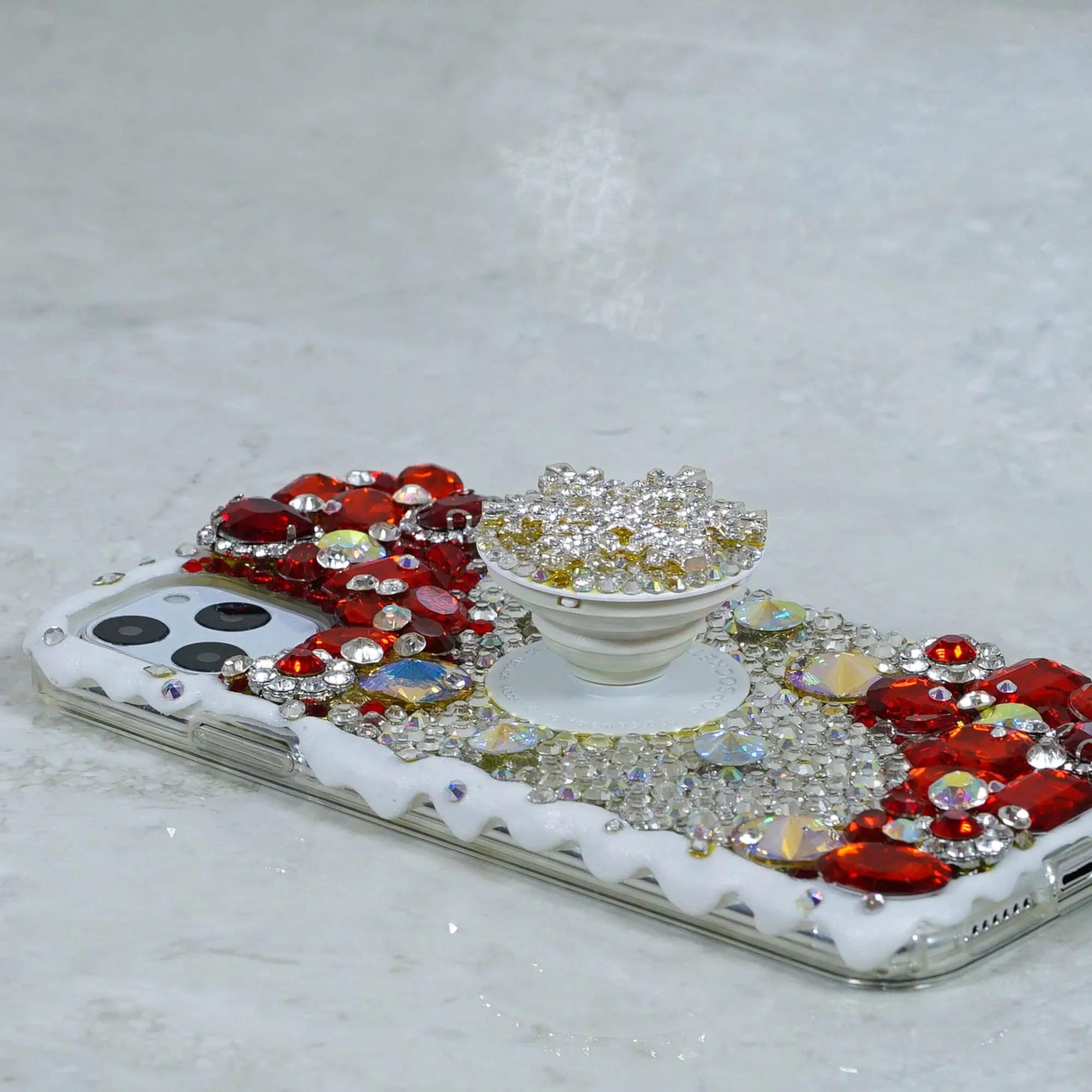 Diamond Snowflake   PopSockets PopGrip (Style PS103)