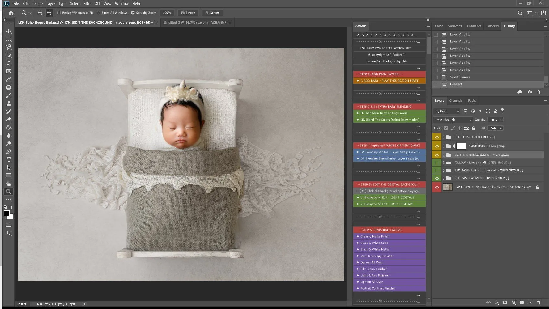 Digital Background Composite Kit