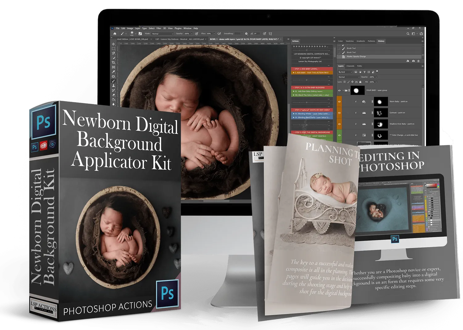 Digital Background Composite Kit