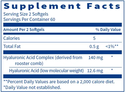 DISCONTINUED (Click for Product Substitute) - Hyaluronic Acid