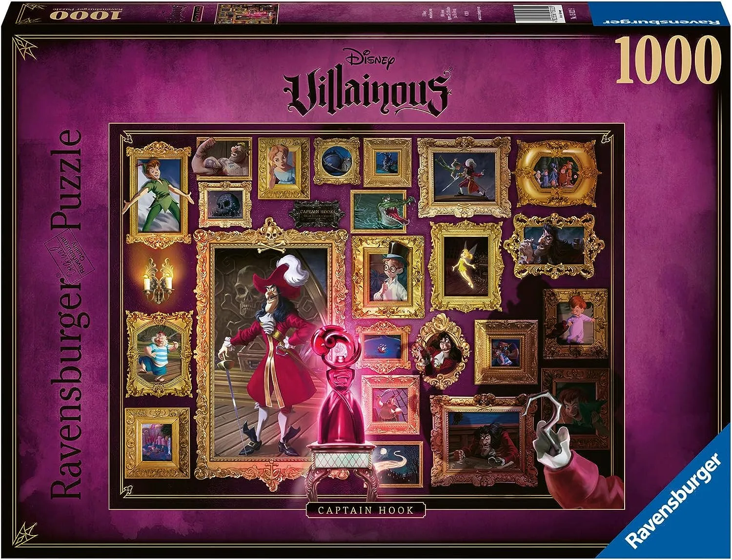 DISNEY VILLAINOUS: CAPTAIN HOOK 1000PC PUZZLE