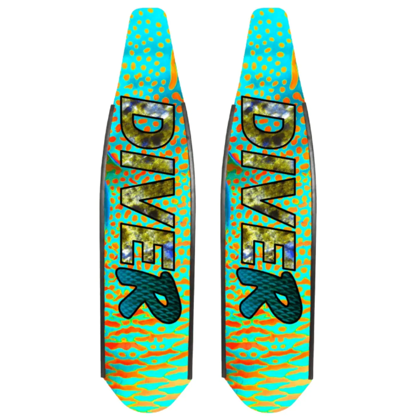 DiveR Composite Blades - Orange Parrot