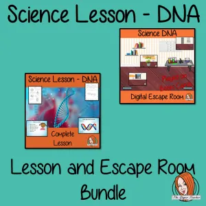 DNA Science Lesson and Escape Room Bundle
