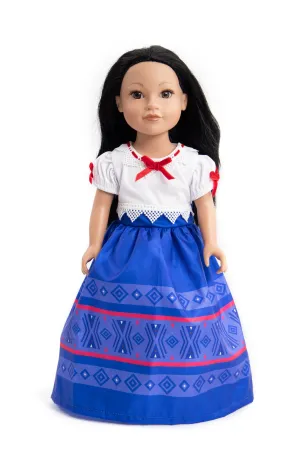 Doll Dress Strong Princess