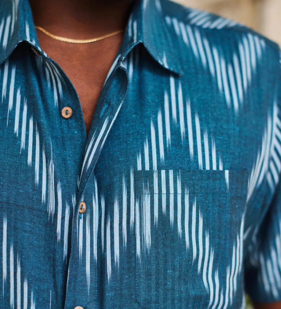 Don't Stop Til The Top Ikat Shirt