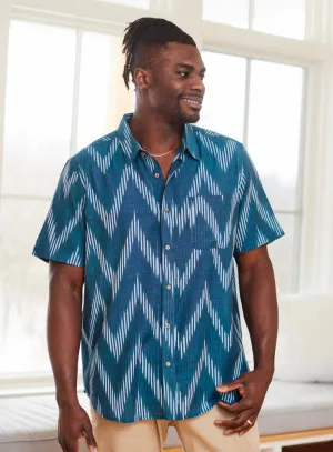 Don't Stop Til The Top Ikat Shirt