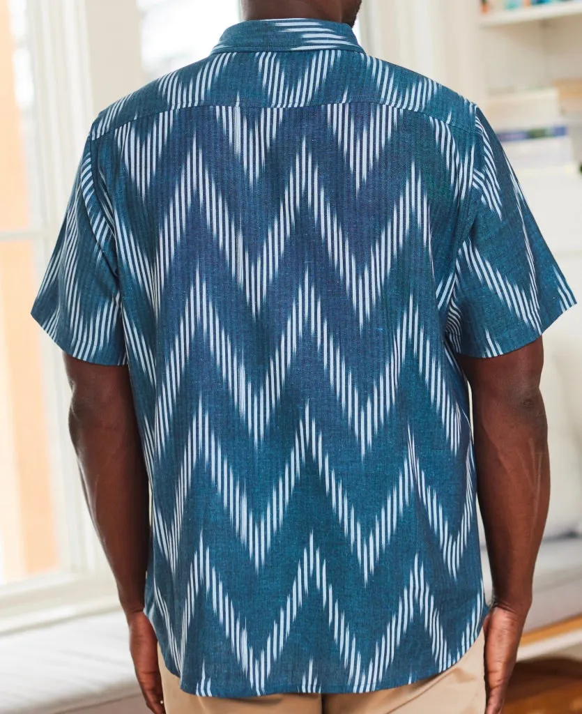 Don't Stop Til The Top Ikat Shirt