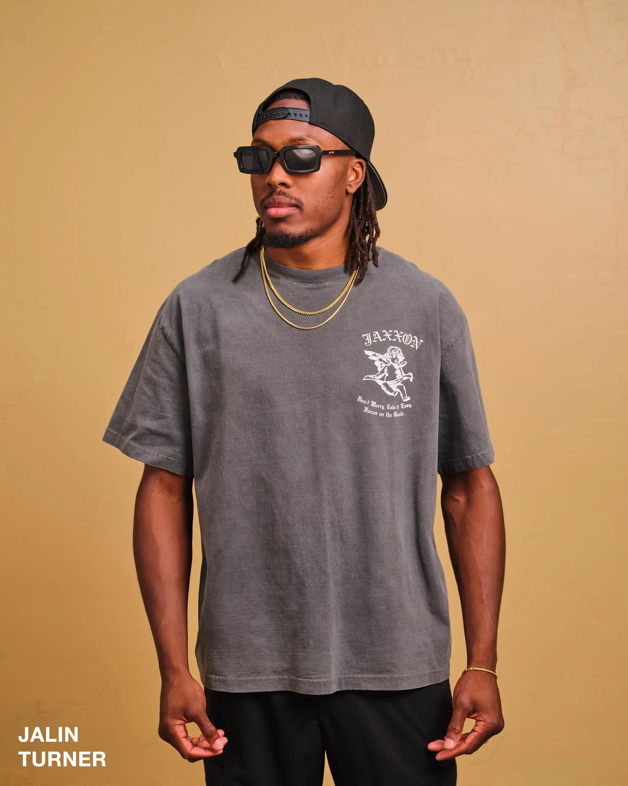 Don't Worry Tee - Gray