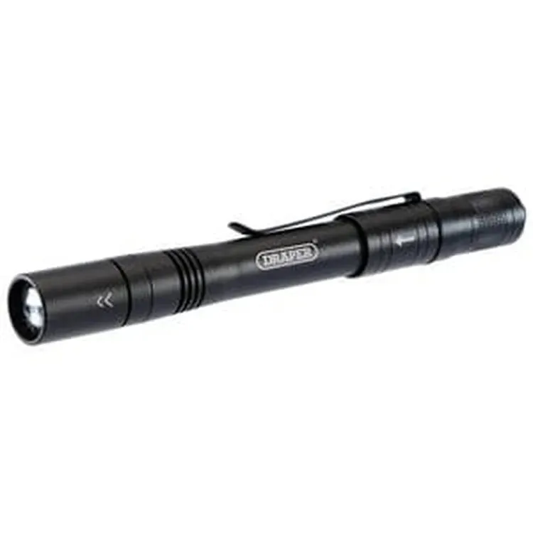 Draper Led Rechargeable Aluminium Penlight, 1W Dr-90099