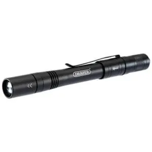 Draper Led Rechargeable Aluminium Penlight, 1W Dr-90099