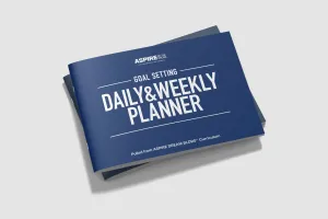 Dream BLDRS: Goal Setting - Weekly Calendar (Digital Download)