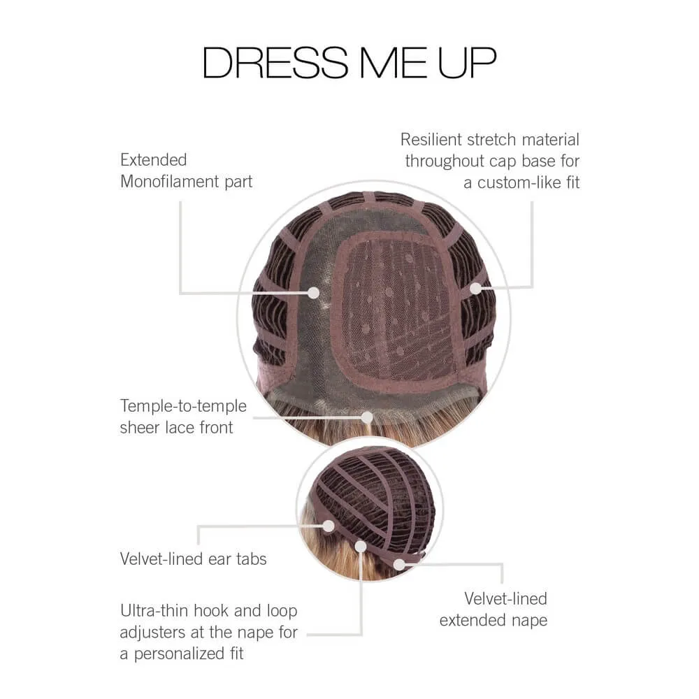 Dress Me Up by Gabor (Lace Front-Mono Part Wig)