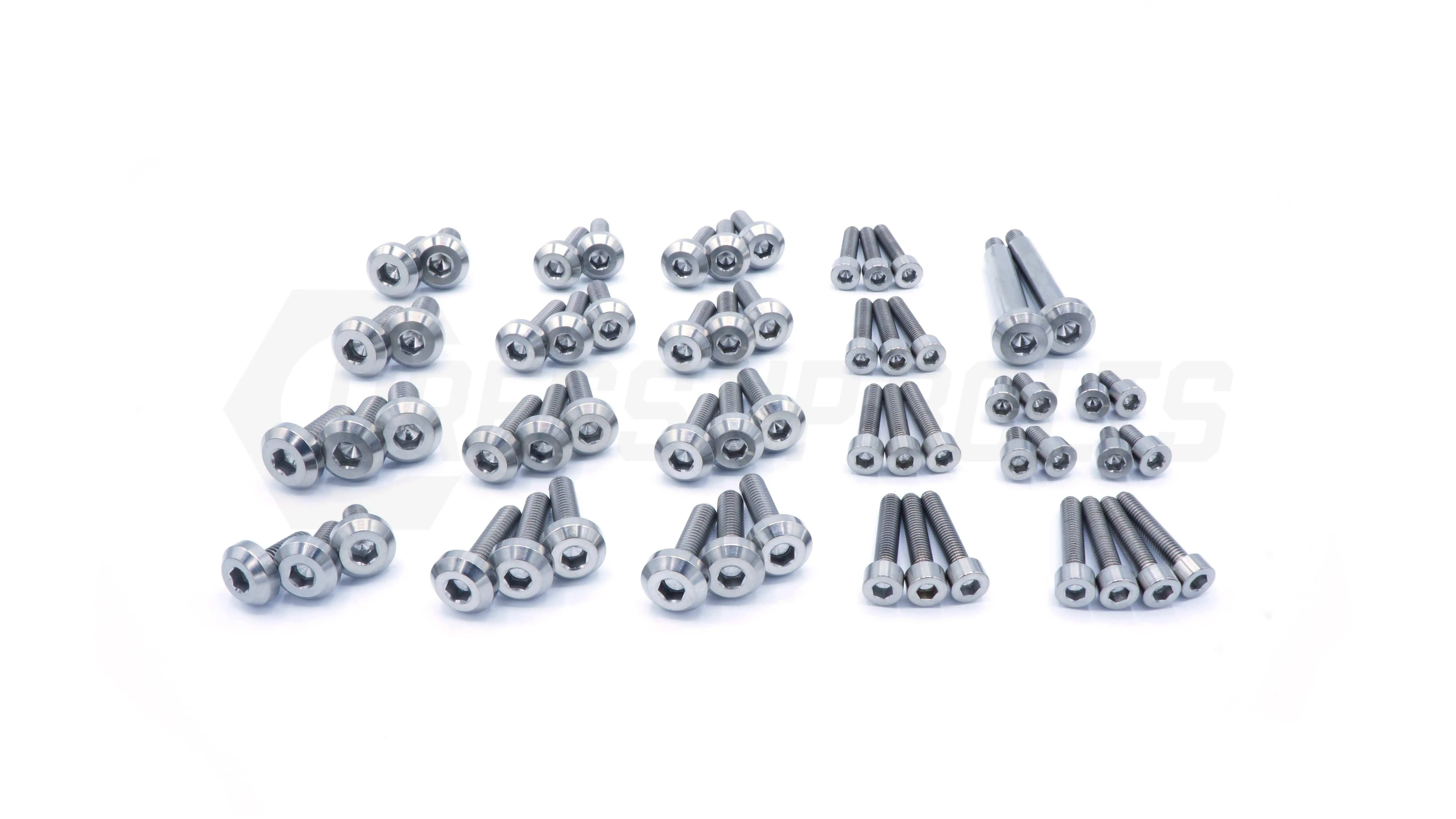 Dress Up Bolts Stage 3 Titanium Hardware Engine Kit - RB25 Engine