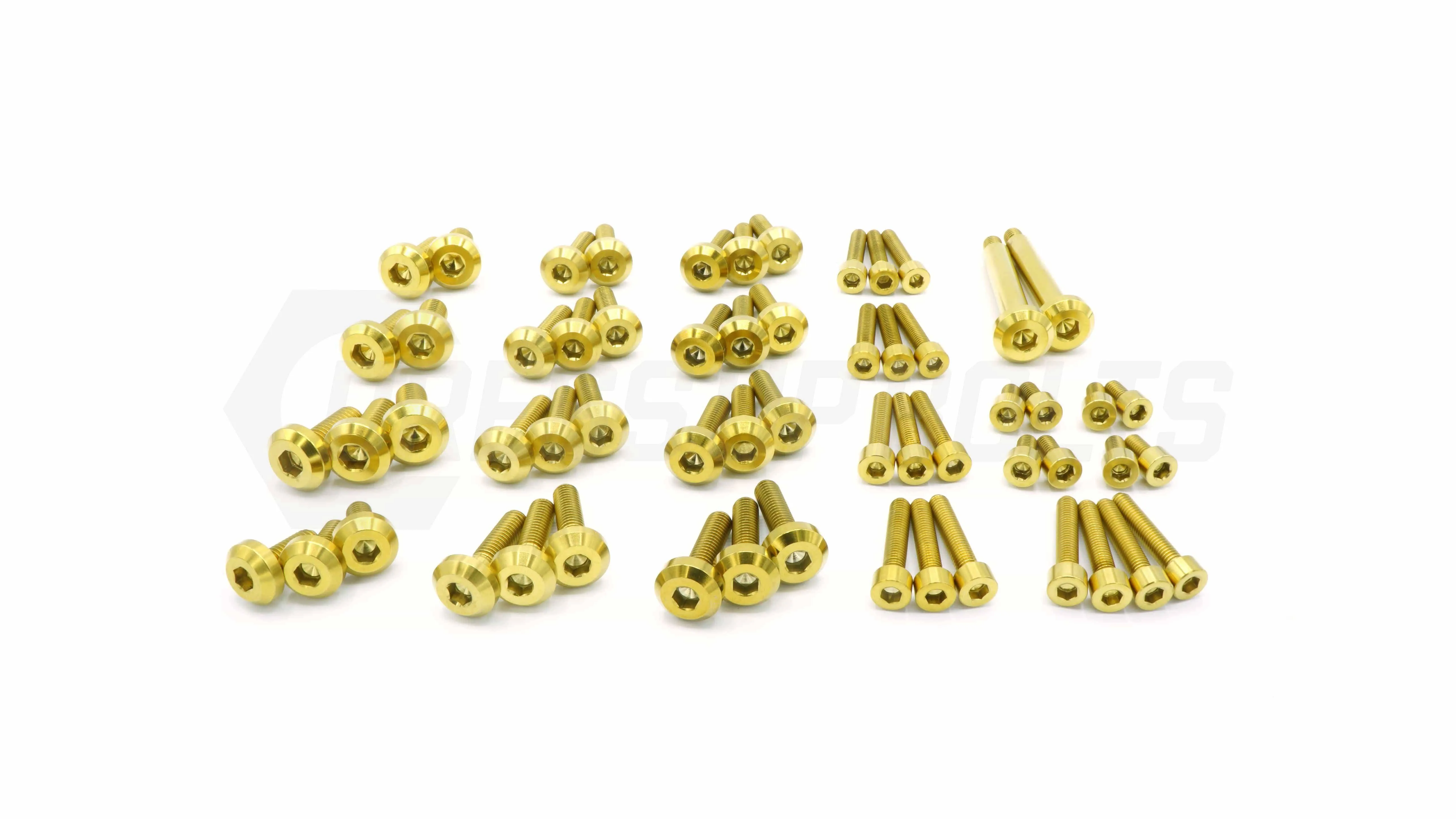 Dress Up Bolts Stage 3 Titanium Hardware Engine Kit - RB25 Engine