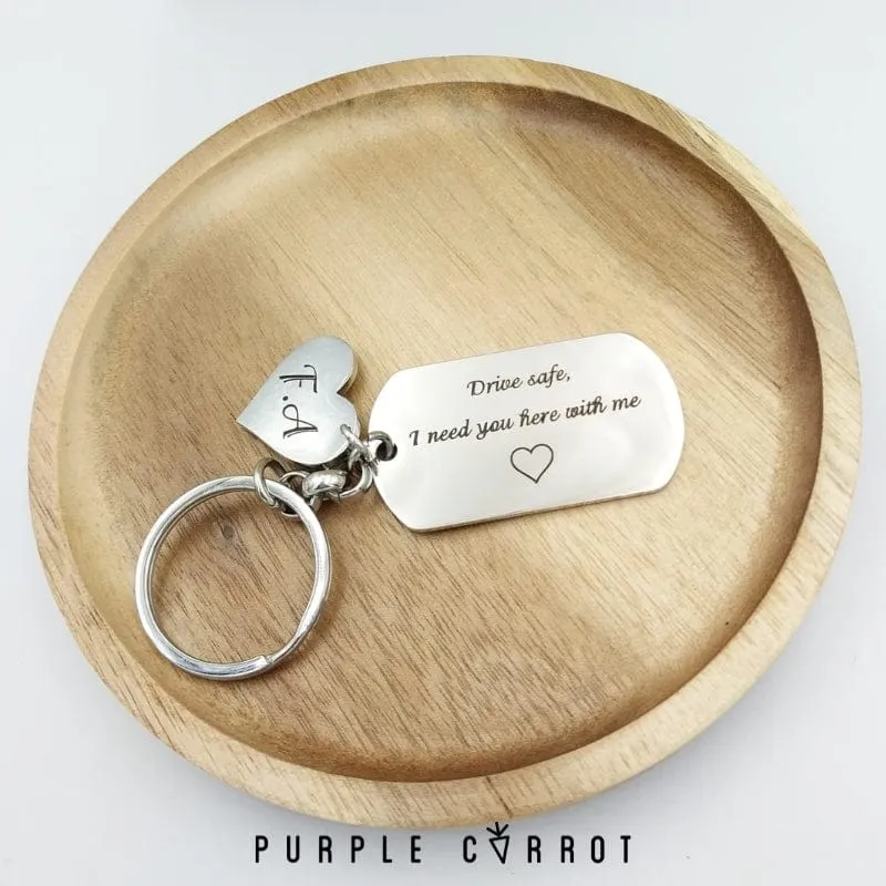 Drive Safe Keychain