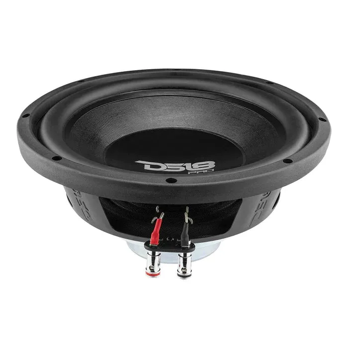 DS18 PRO 10" Neodymium Water Resistant Woofer 400 Watts Rms 2-Ohm SVC (Single Unit)