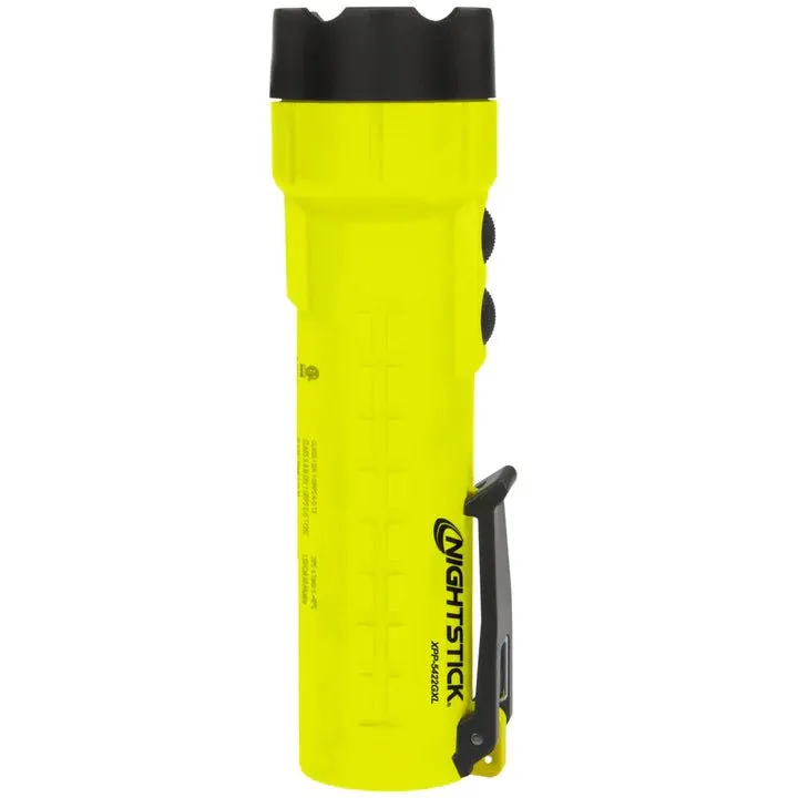 Dual-Light Flashlight w/Green Laser
