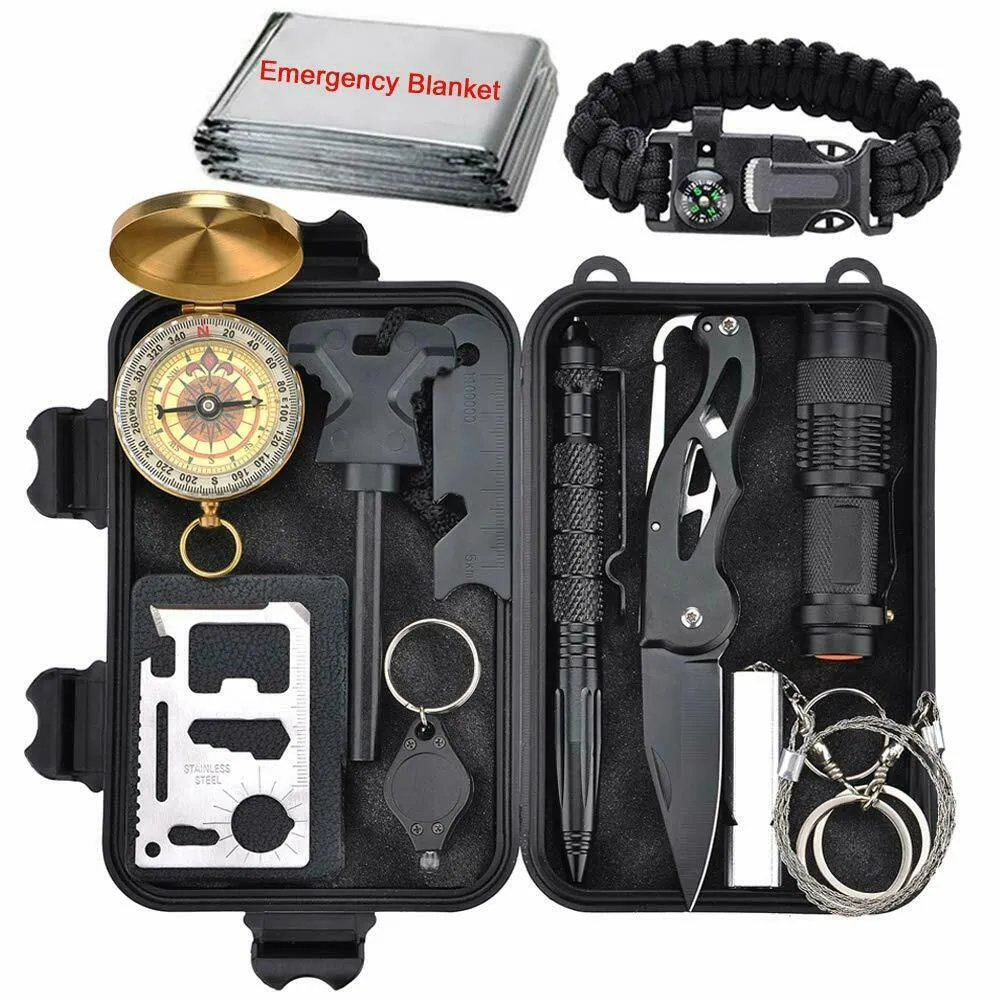 DuckOut™ 12PCS Outdoor Tactical Survival Gear Kit