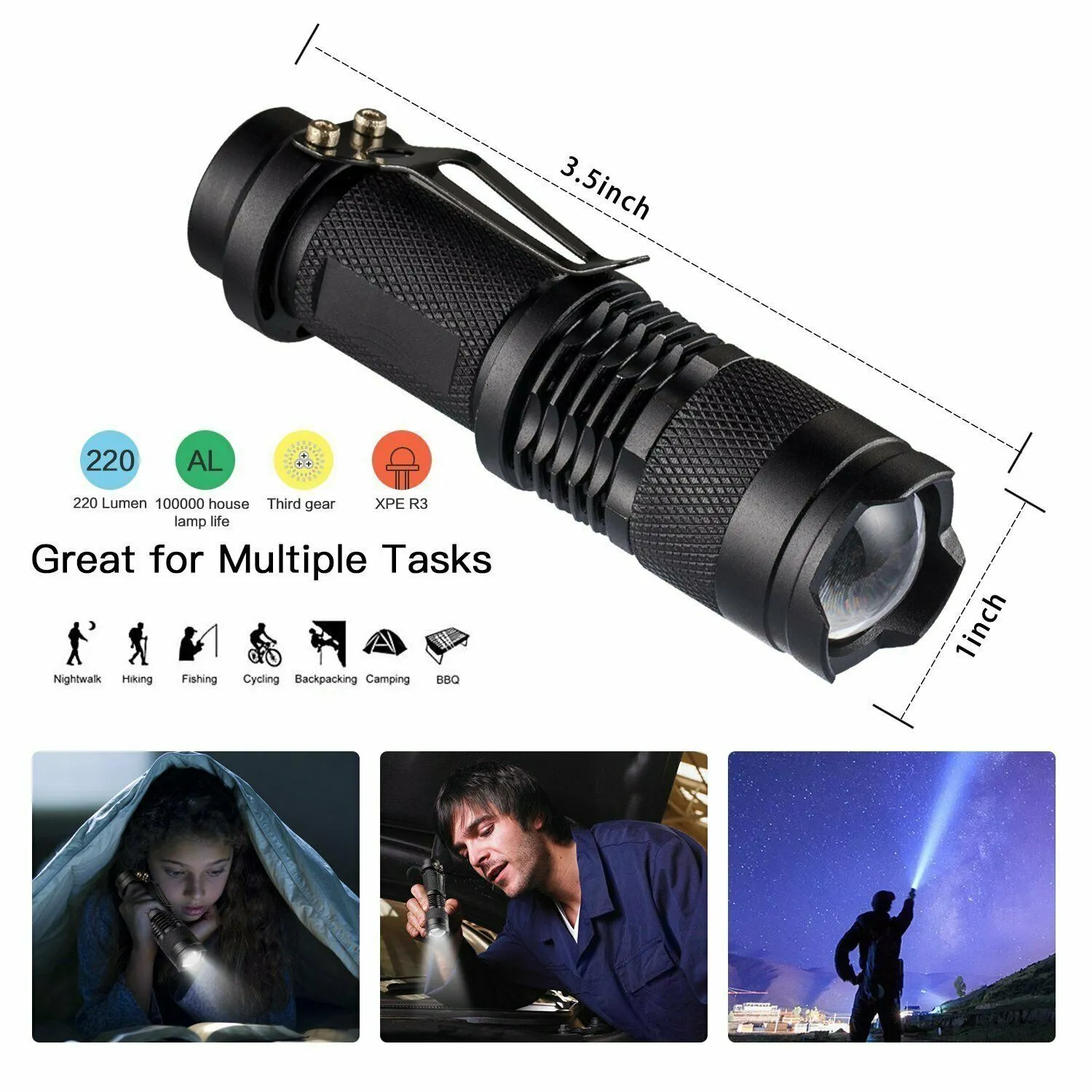 DuckOut™ 12PCS Outdoor Tactical Survival Gear Kit