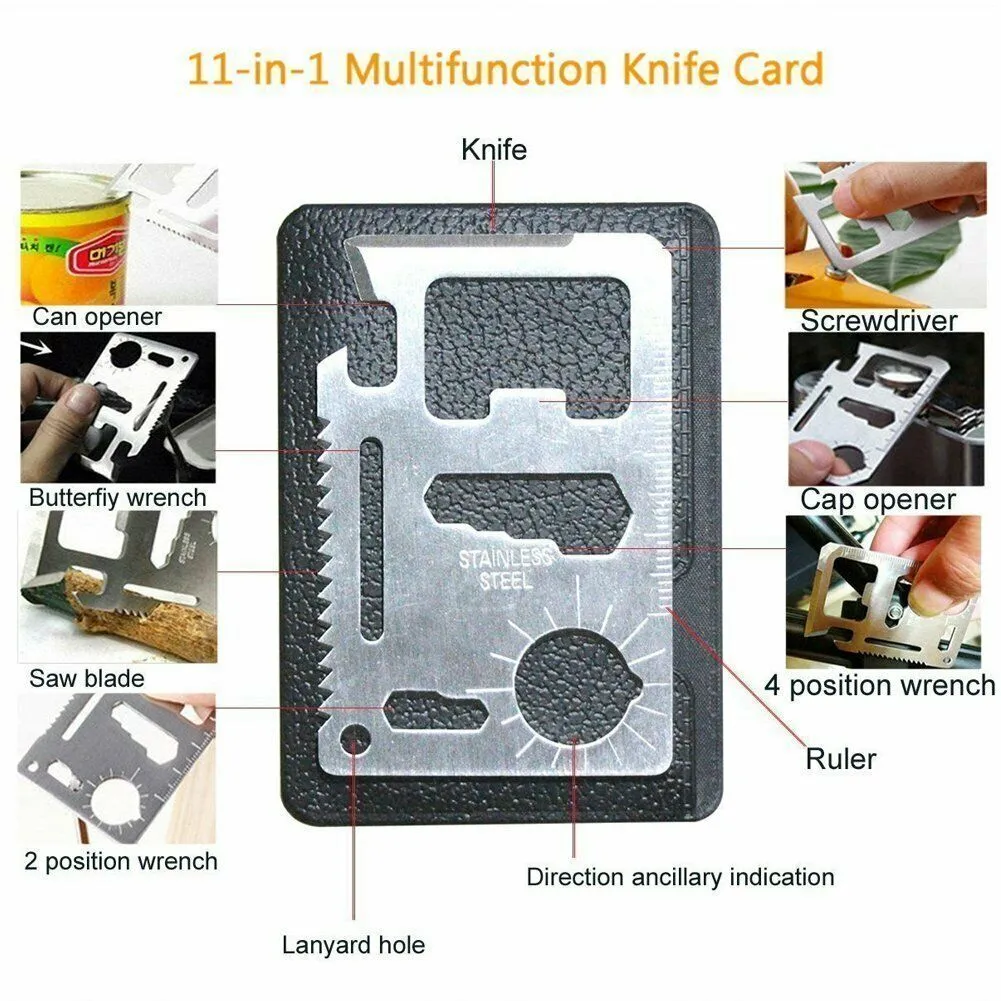 DuckOut™ 12PCS Outdoor Tactical Survival Gear Kit